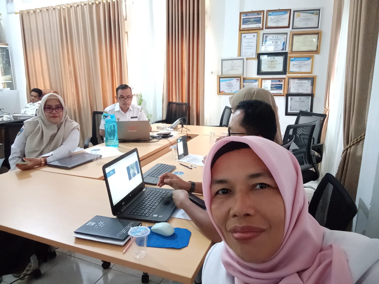 ZOOM MEETING DALAM RANGKA GERAKAN PENYULUH (GALUH LTT) MENDORONG LTT UNTUK MENCAPAI SWASEMBADA PANGA