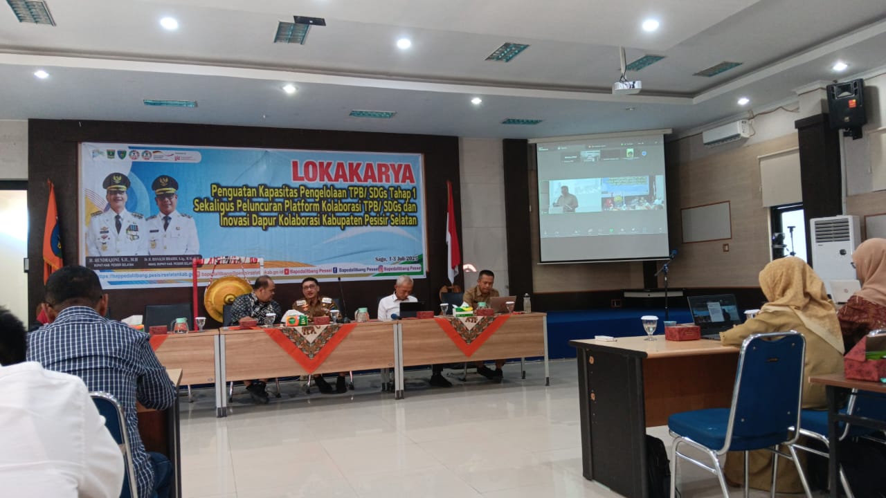Lokakarya Penguatan Kapasitas Pengelolaan TPB/SDGs Tahap 1 Sekaligus Peluncuran Platform Kolaborasi 