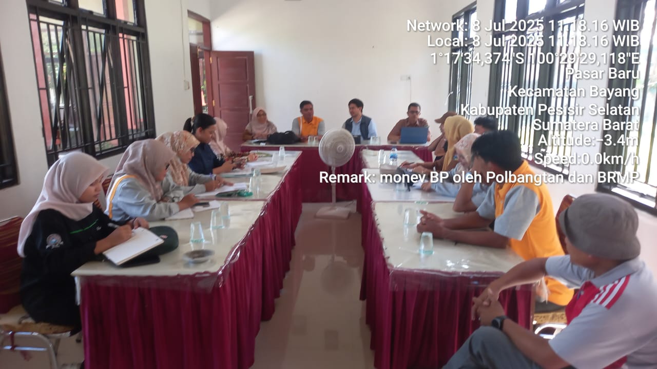 Mendampingi BRMP dan Polbagtan Malang dalam rangka pembinaan Brigade Pangan ke BPP Bayang