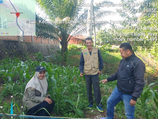 TPH-MONEV BANTUAN P2B KE KELOMPOK TANI TALANG JAYA KEC LUNANG