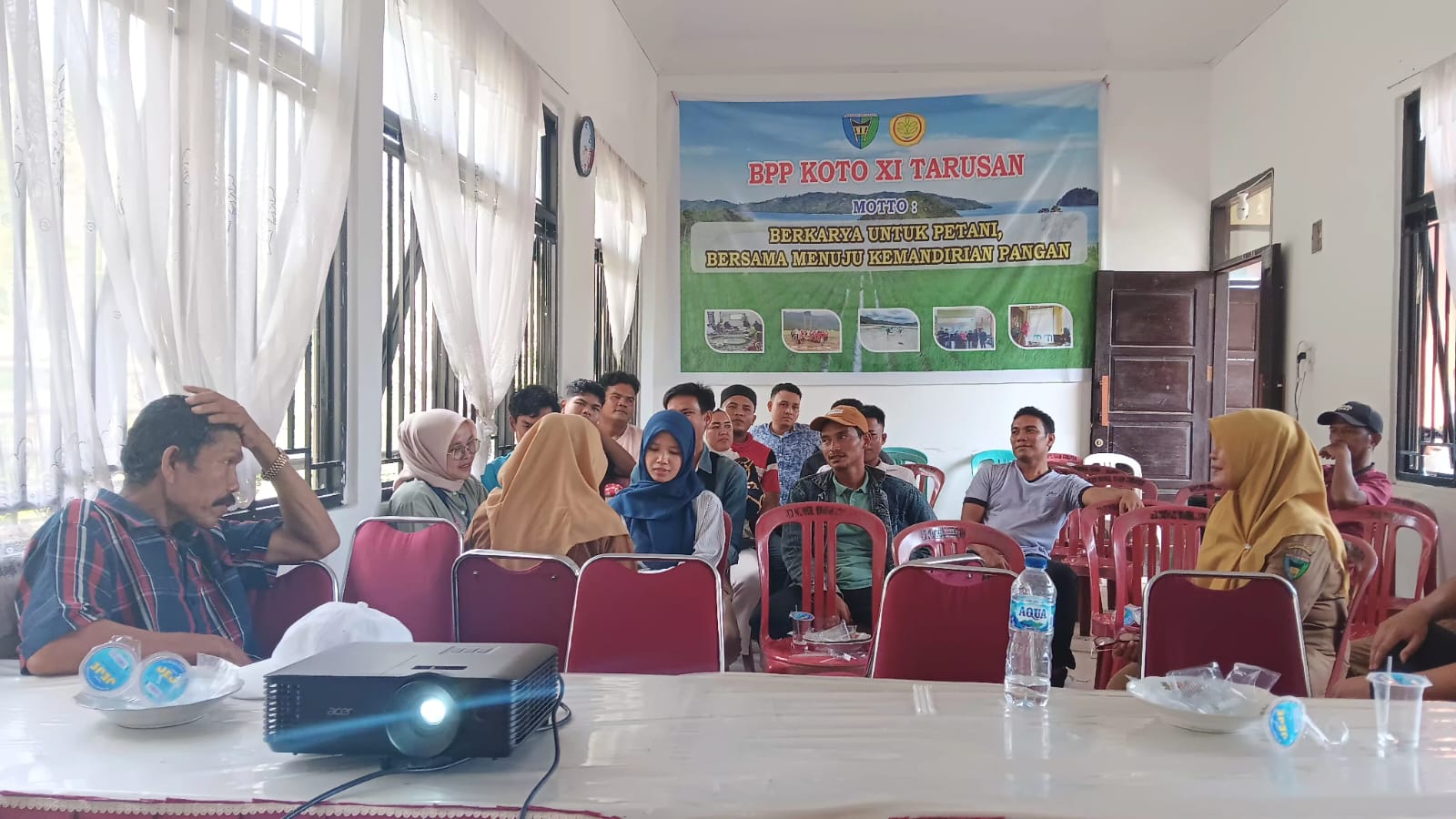 Bidang Penyuluhan Melaksanakan Pembentukan Brigade Pangan di BPP Kec. Koto XI Tarusan