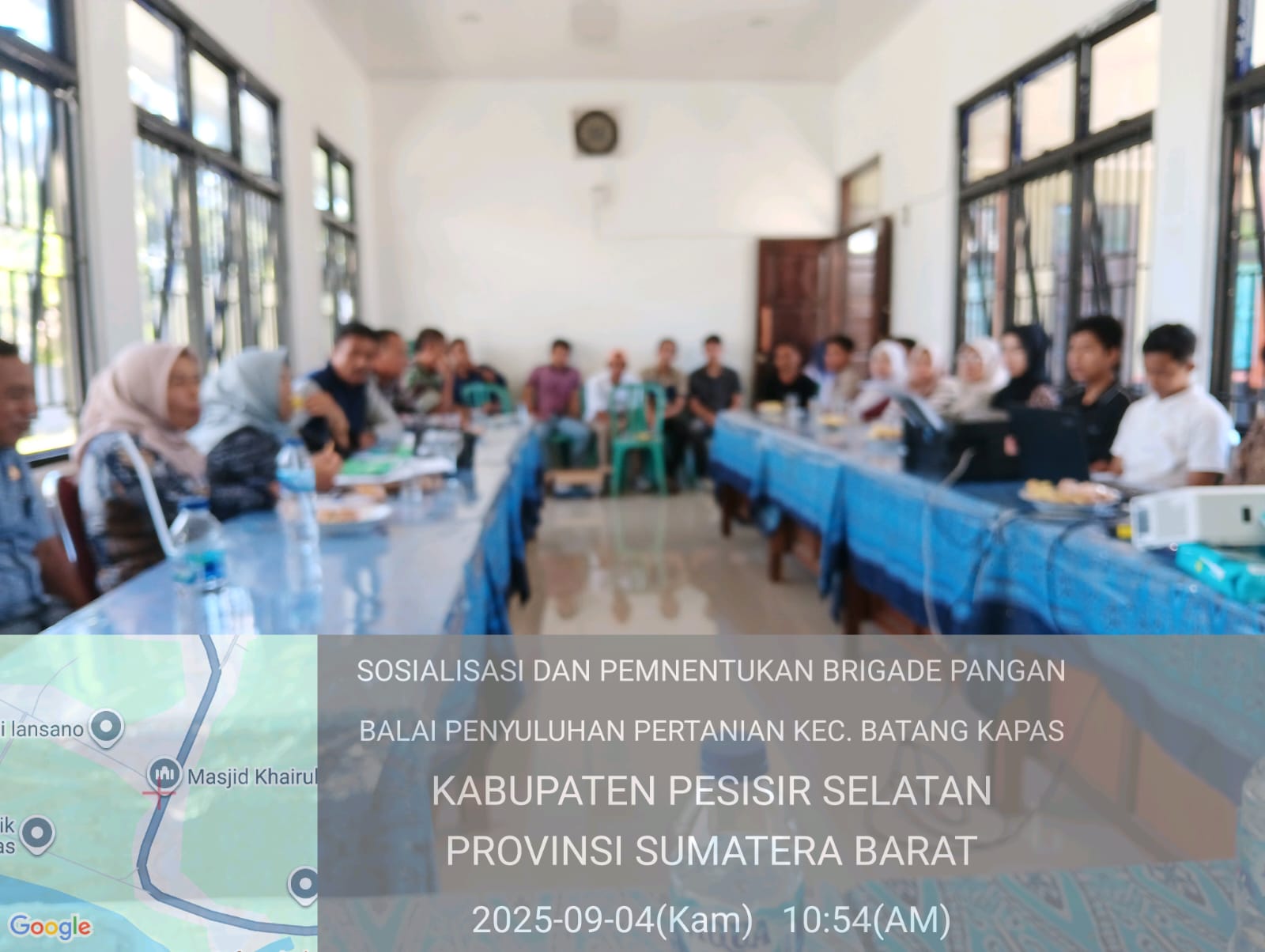 Bidang Penyuluhan Melaksanakan Pembentukan Brigade Pangan di Kecamatan Batang Kapas