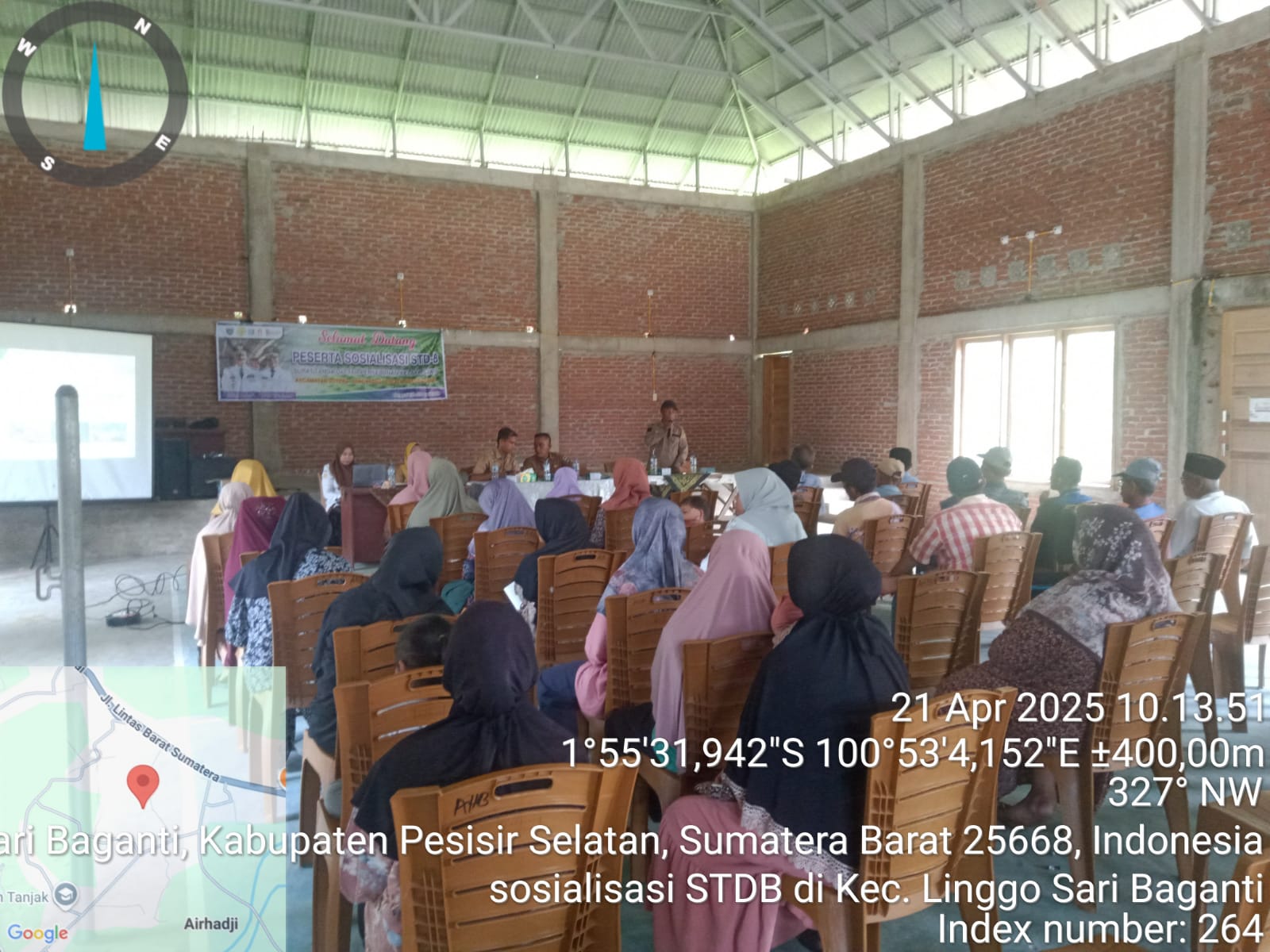 Sosialisasi Surat Tanda Daftar Budidaya (STD-B) Kelapa Sawit di Nagari Air Haji Barat Kecamatan Ling
