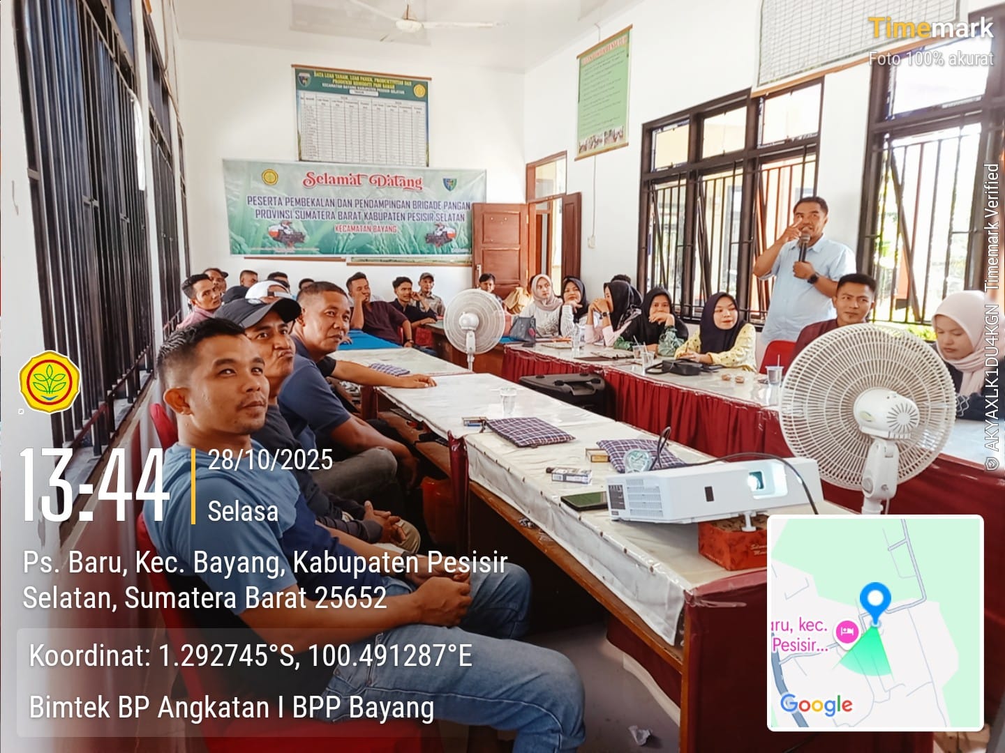 BPP BAYANG MELAKSANAKAN BIMTEK BRIGADE PANGAN ANGKATAN 1  SIAP MENUJU KEMANDIRIAN PANGAN NASIONAL (H