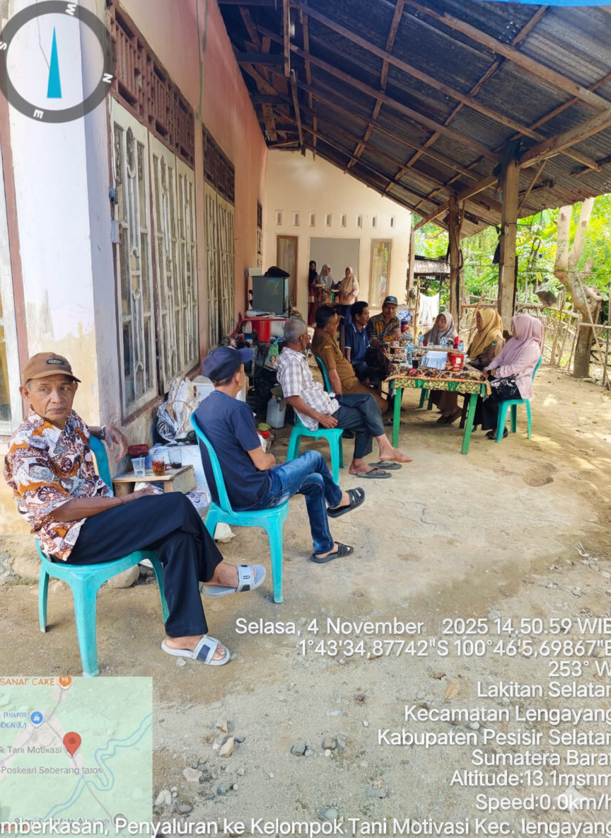 Kegiatan Sarana dan Prasarana Perkebunan Kelapa Sawit  Tahun 2025 di  Kelompok Tani Motivasi Kecamat