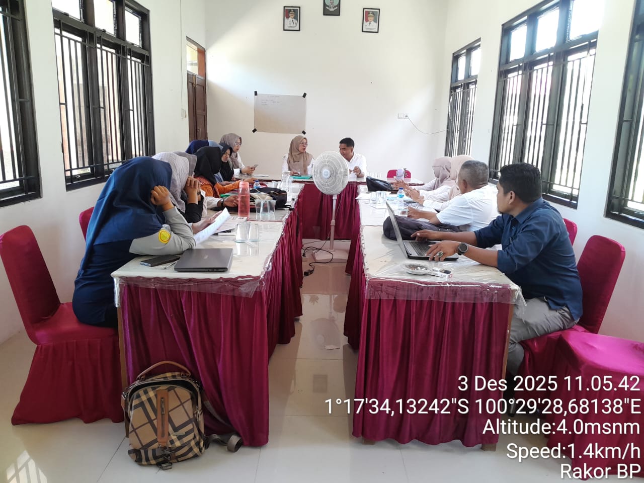 Bidang Penyuluhan Melaksanakan Rapat Koordinasi Brigade Pangan di Balai Penyuluhan Pertanian (BPP) B