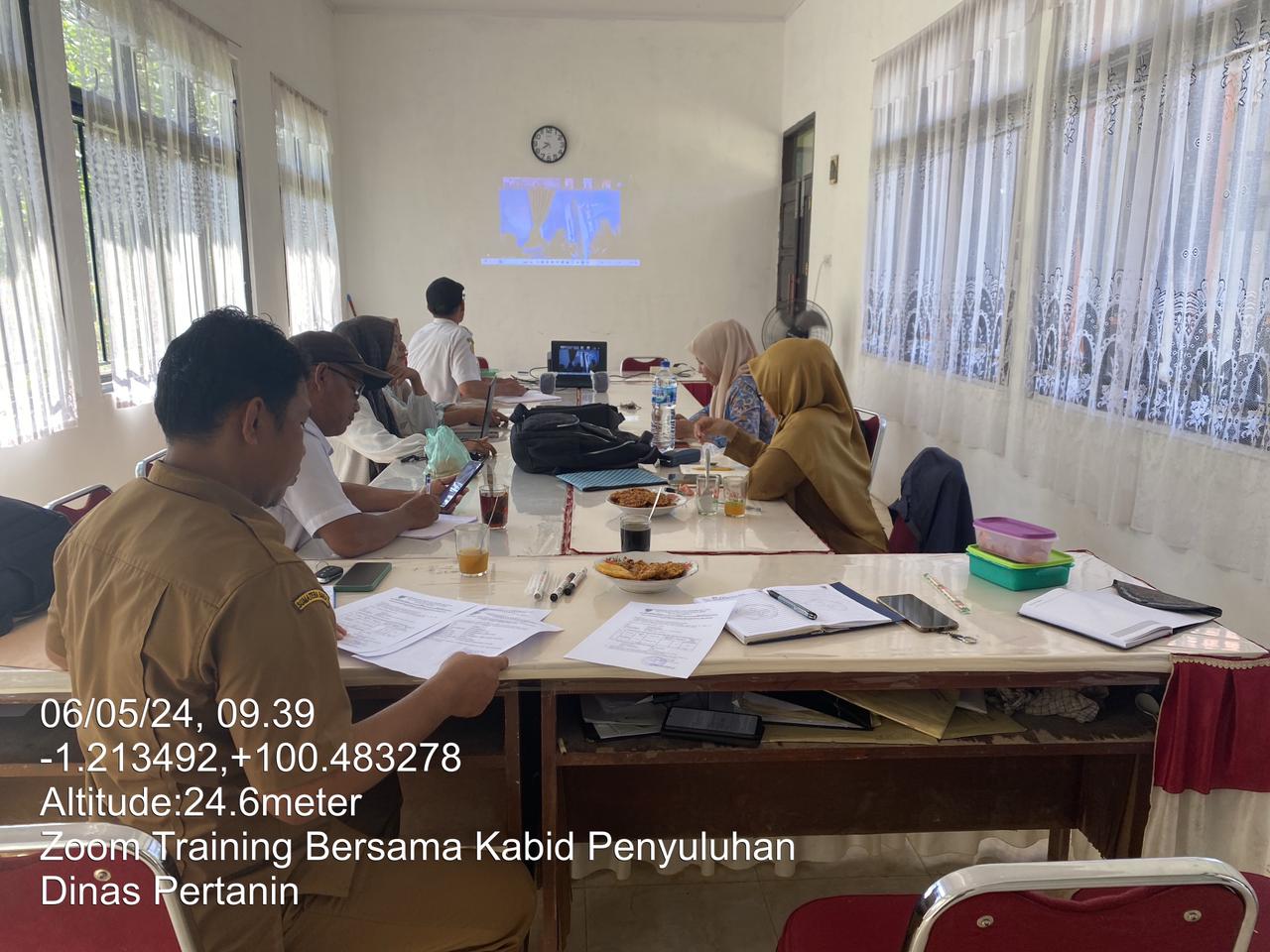 TRAINING DI BALAI PENYULUHAN PERTANIAN KOTO XI TARUSAN