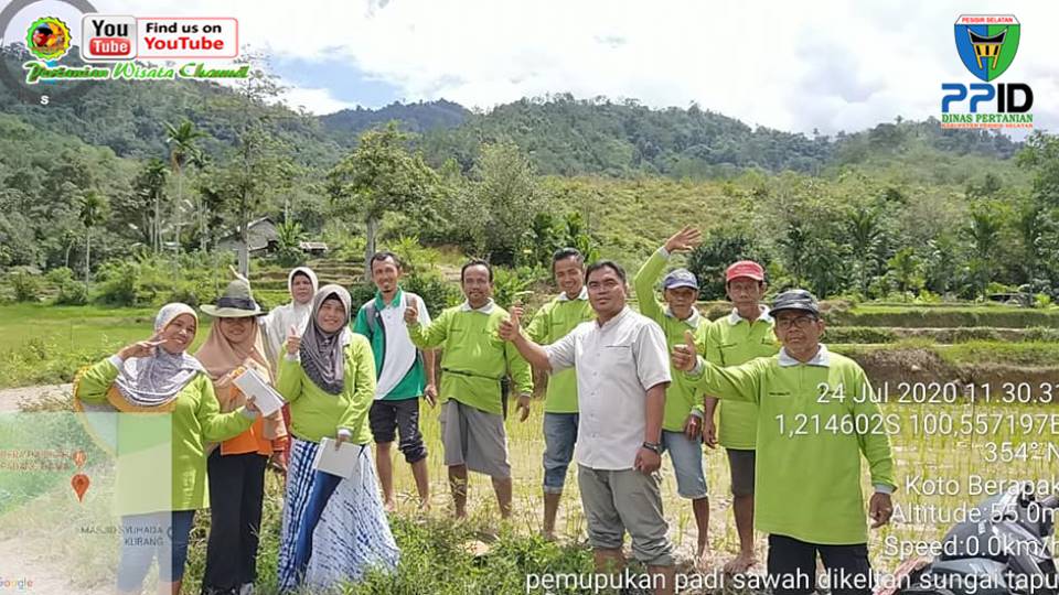 PAK EF DUPLIKASIKAN POLA SL-IPDMIP KE SELURUH POKTAN DI WILAYAH BINAANNYA