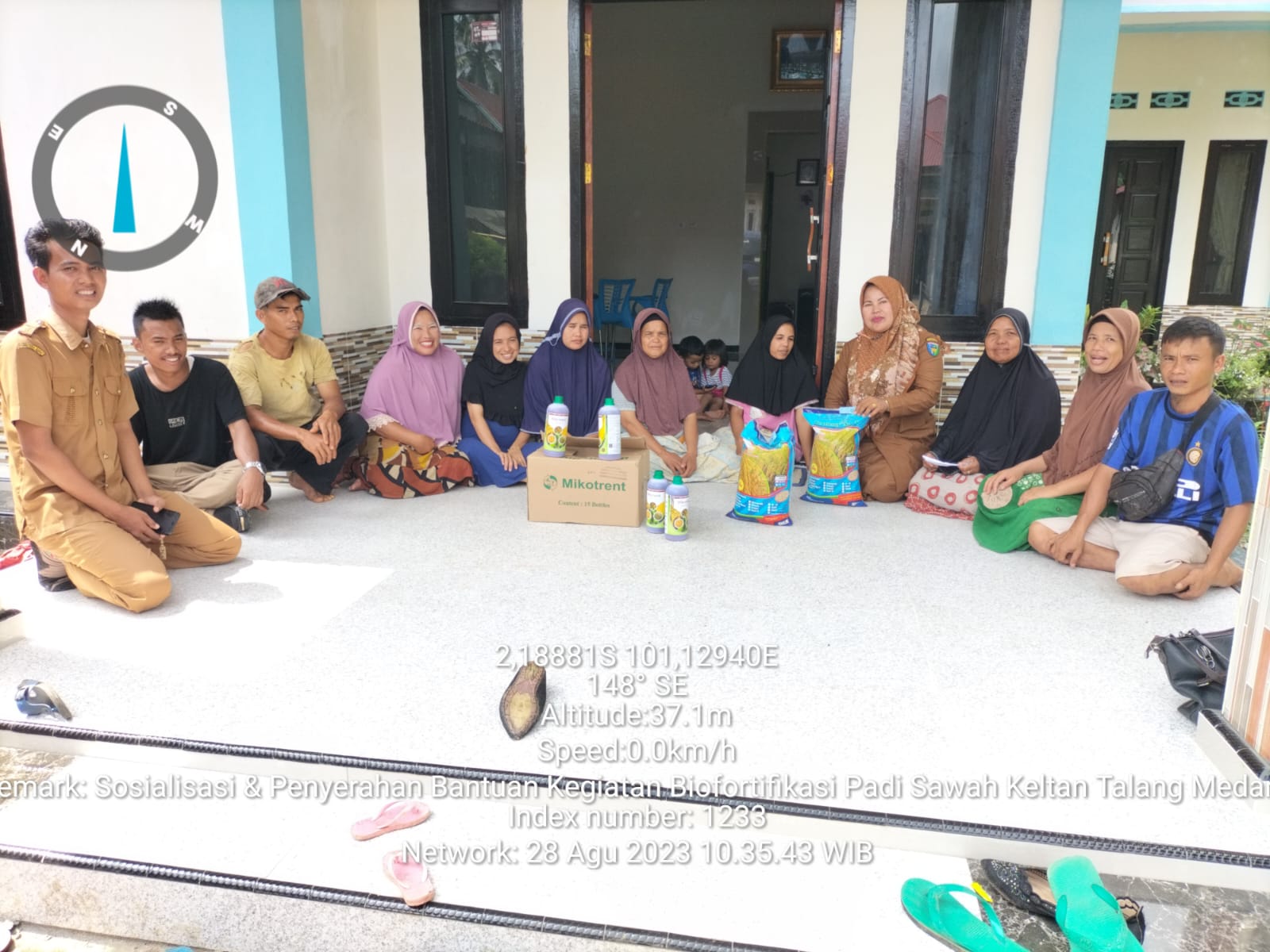 Pembagian Saprodi Kegiatan Biofortifikasi APBN Pusat Dirjen Tanaman Pangan Kementerian Pertanian