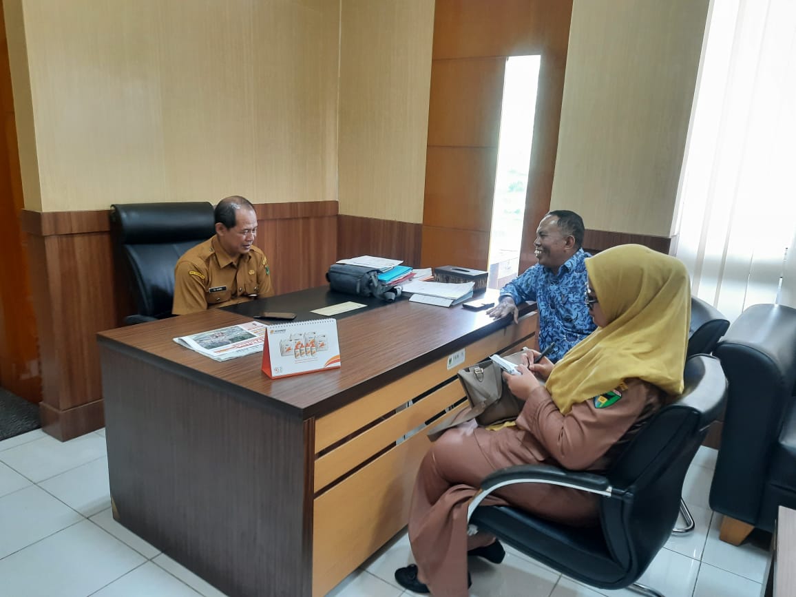 Koordinasi Tentang Permintaan Narasumber Bimbingan teknis (BIMTEK) Juru Sembelih Halal (JULEHA) Dari