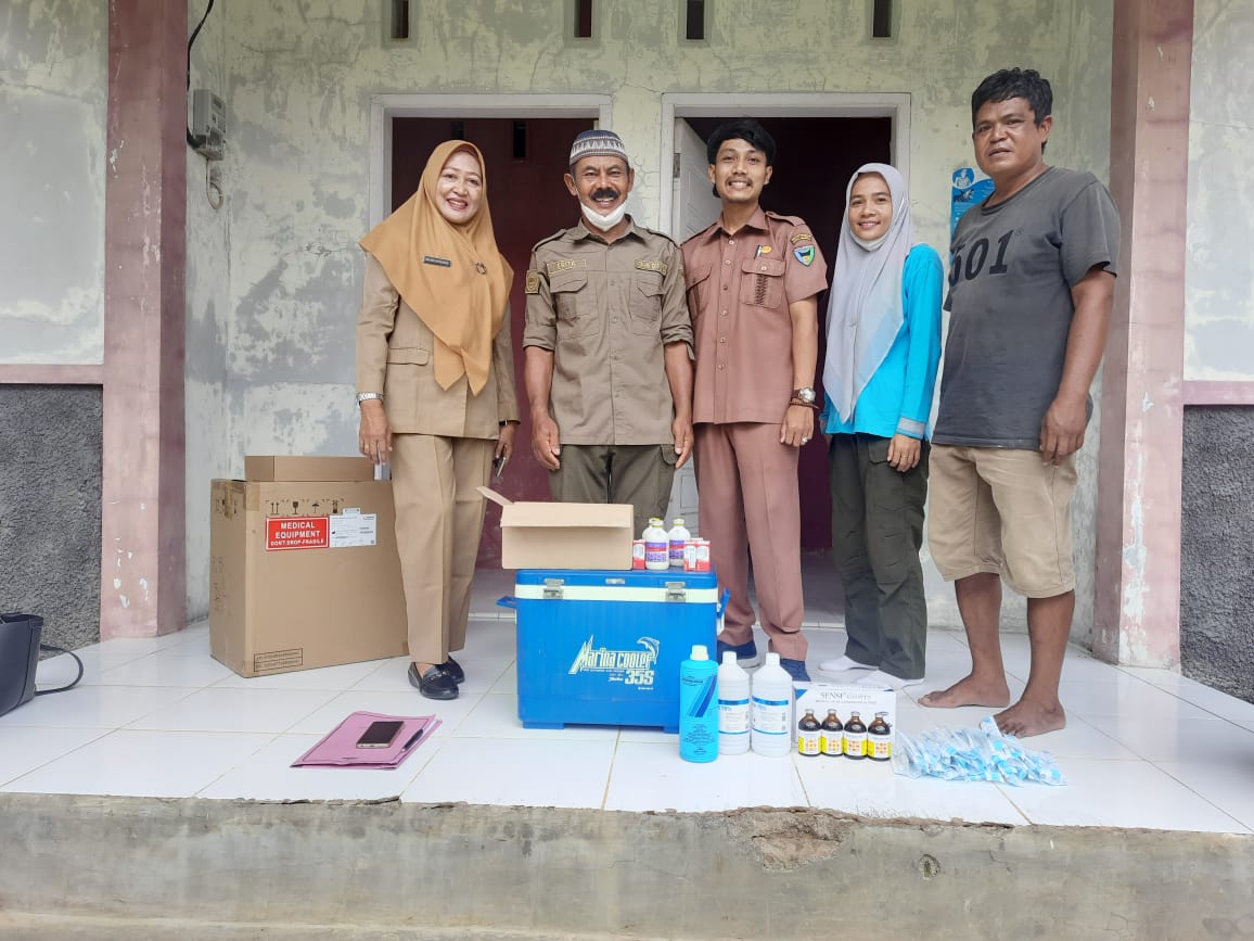 Distribusi Obat dan Vaksin Di Puskeswan Terpadu Inderapura
