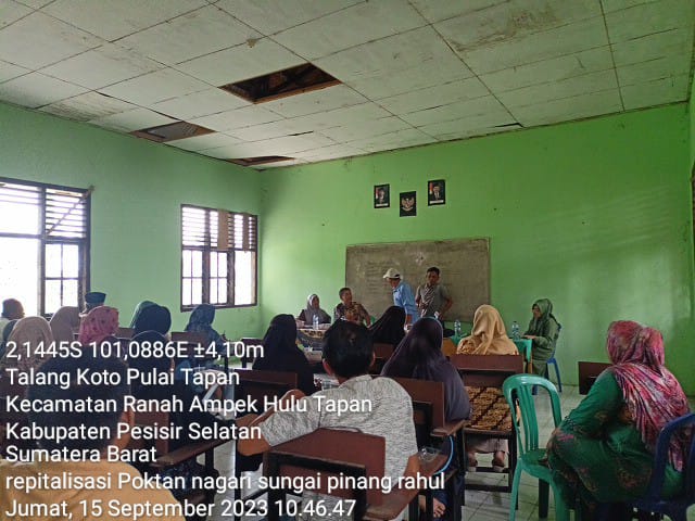 REVITALISASI KELOMPOK TANI KOTO PULAI DAN SAWAH LAMO TEPI PIAN