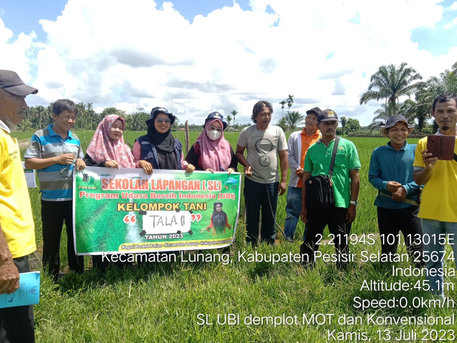 Sekolah Lapangan Program Udara Bersih Indonesia