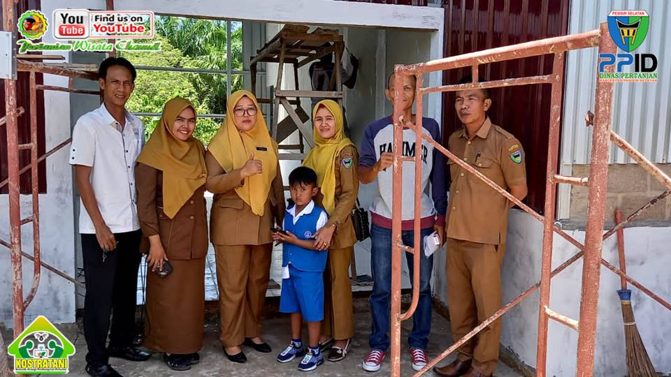 MONEV PERKEMBANGAN BANGUNAN BANGSAL PASCA PANEN CABE KEG APBN PUSAT TA 2022 DI POKTAN SUMBER SUBUR 