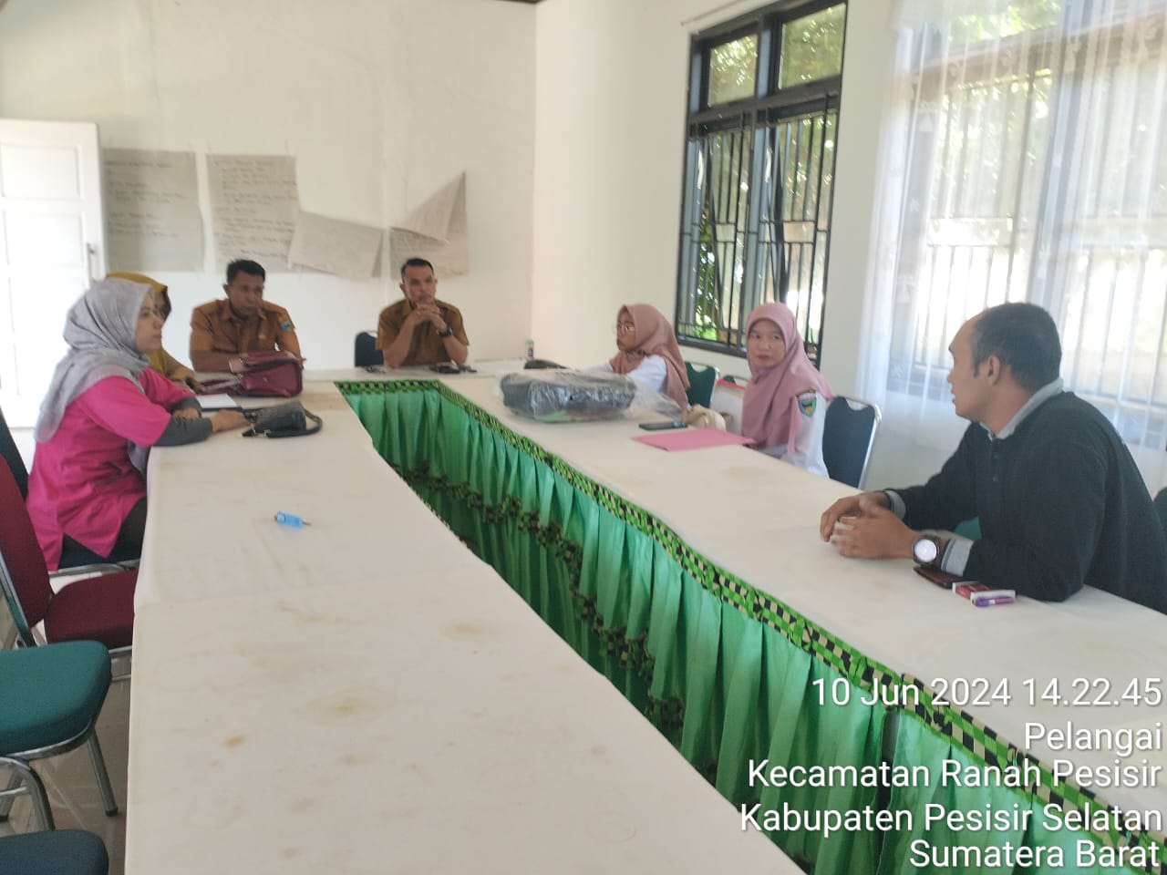 Monev (Monitoring dan Evaluasi) Bimtek Inseminasi Buatan (IB) yang diikuti oleh Gito Mahendra