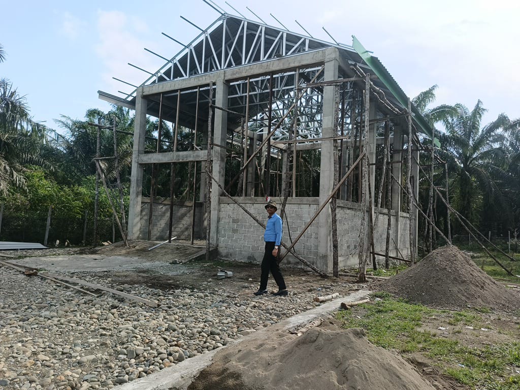 MONEV PERCEPATAN PEMBANGUNAN RMU DI KELTAN PEMATANG LESUNG