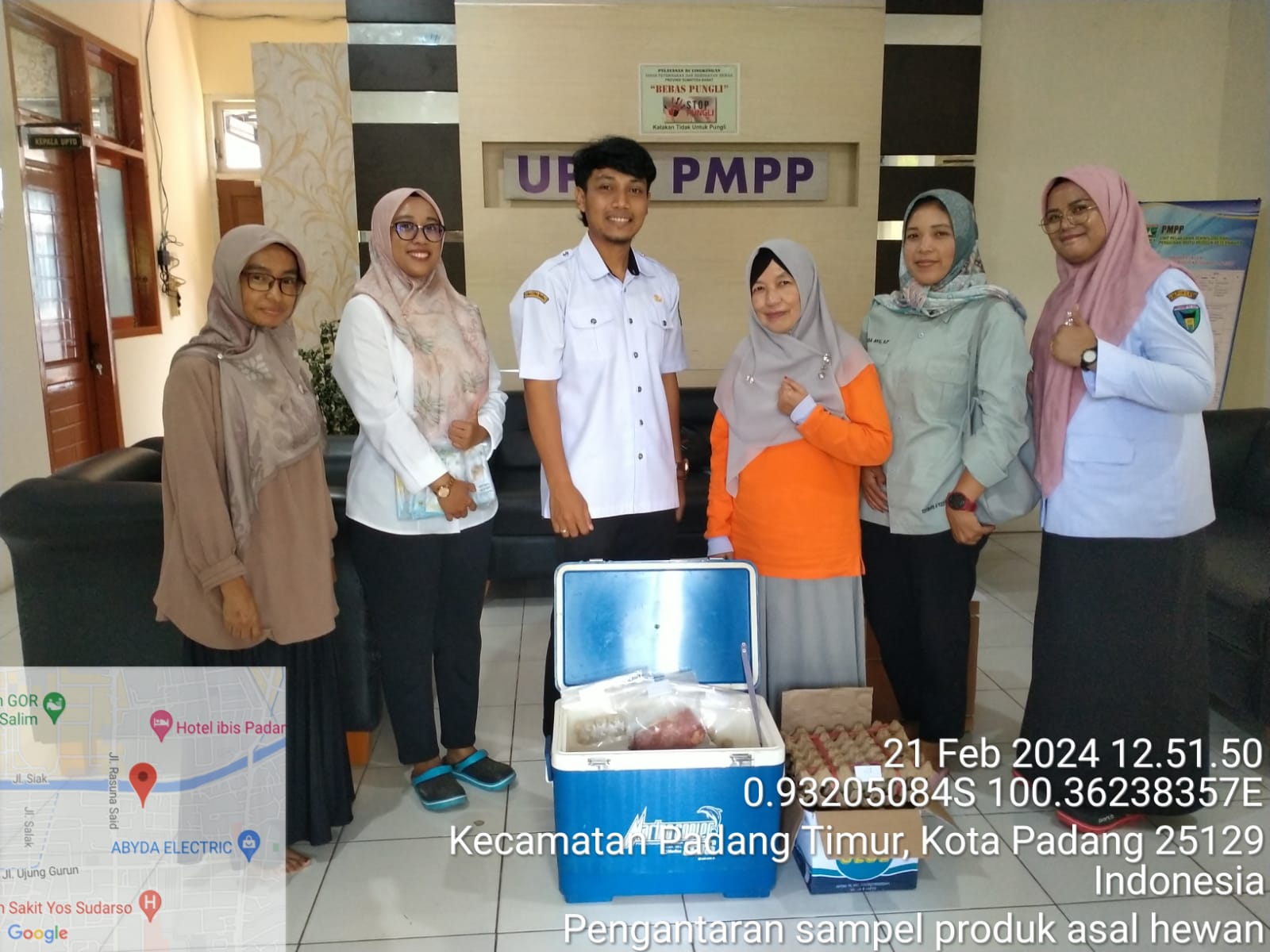 Pengantaran Sampel Untuk Pemeriksaan Sampel Pangan Asal Hewan