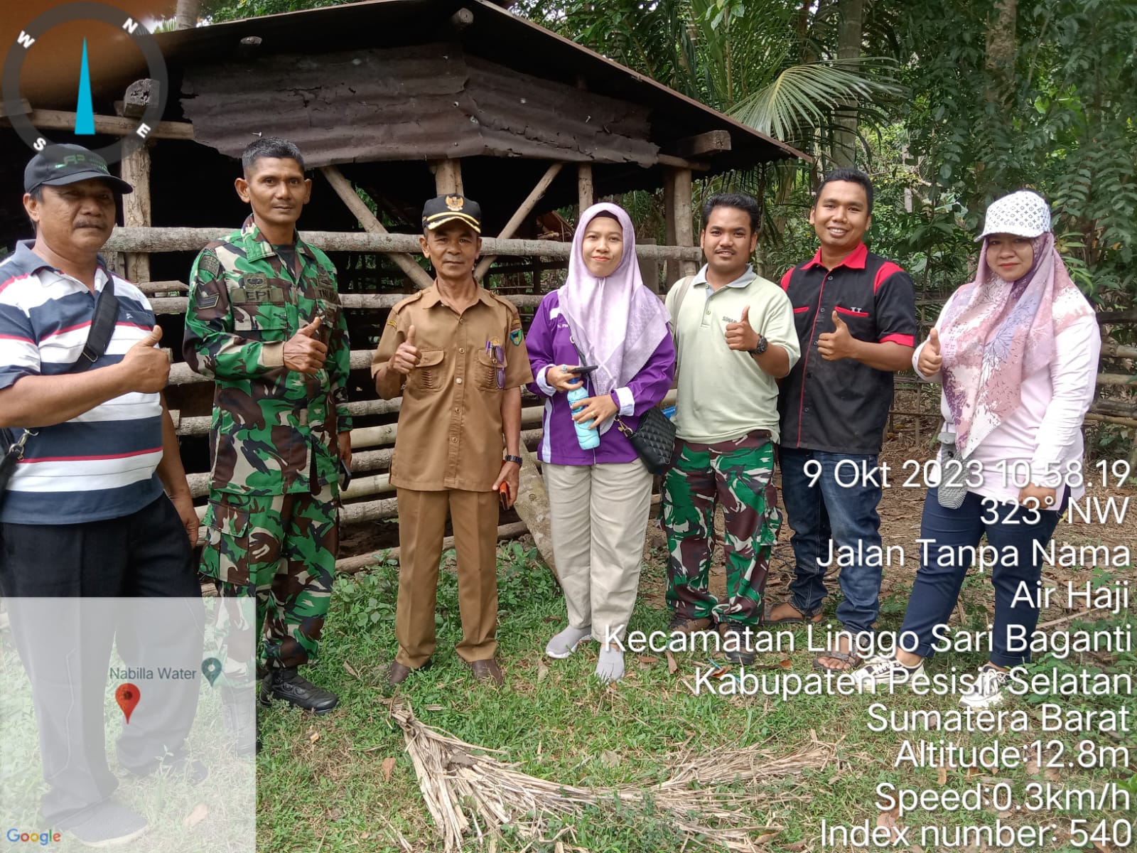 Vaksinasi PMK di NAgari Air Haji Tenggara