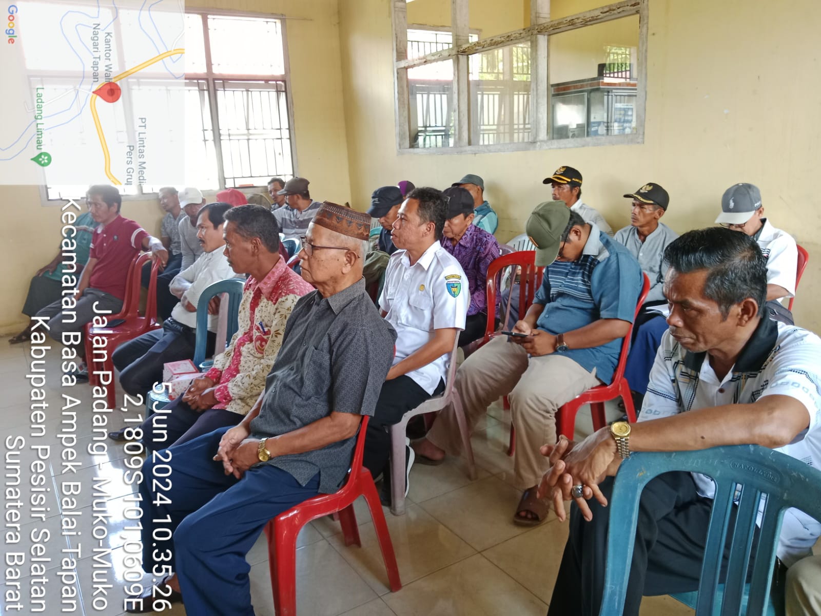 sosialisasi sapras di kecamatn basa ampek balai tapan